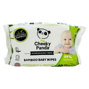 The Cheeky Panda Bamboe Babydoekjes - Parfumvrij Parfumvrije vochtige doekjes van bamboe